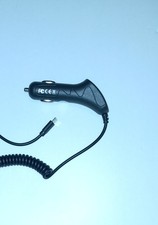 1 AMP Coiled Micro USB Cable Car Charger for Smartphones Tablets, NEW