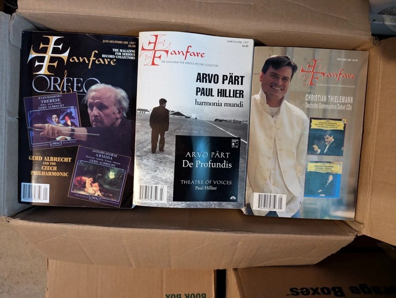 Fanfare Magazines July 1992 - June 1997 - 28 Issues - FOR RECORD COLLECTORS