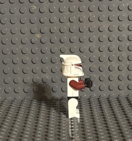 LEGO Star Wars Phase 1 Clone Trooper Minifigure Captain SW0492 Gunship 75021