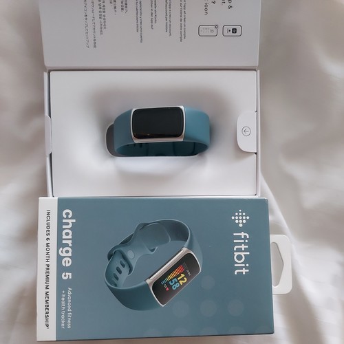 Fitbit Charge 5 Fitness Tracker Steel Blue. great condition - Picture 4 of 5