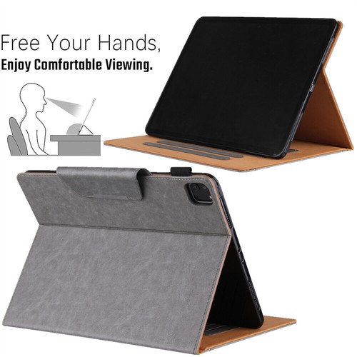 For iPad Mini/Air/Pro 9.7'' 11 12.9 13'' 2024 Magnetic Flip Wallet Leather Case - Picture 56 of 109
