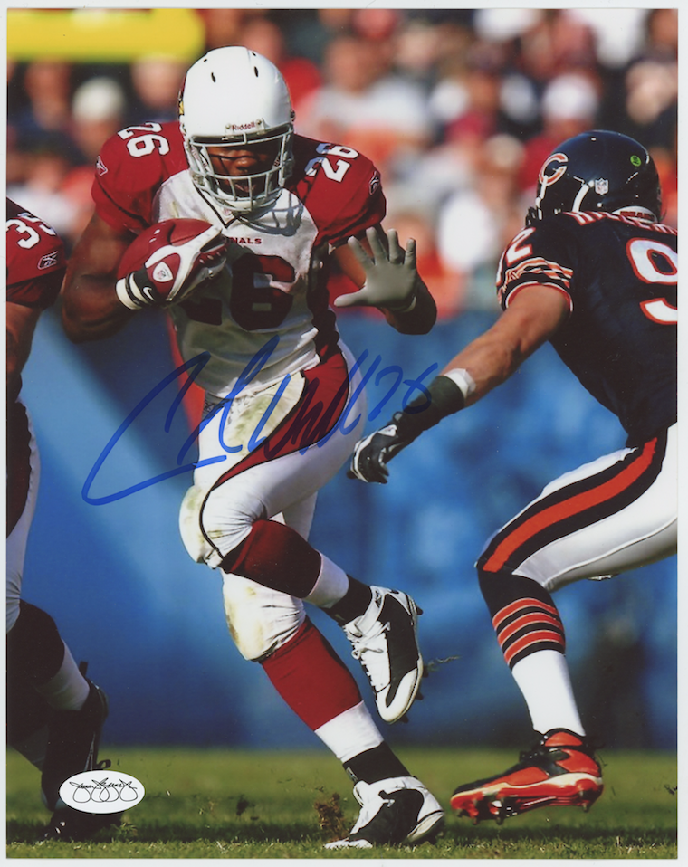 Beanie Wells Ohio State Arizona Cardinal Autographed Signed 8x10 Photo JSA 15361-image