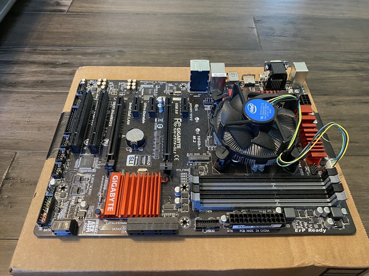 Gigabyte Technology GA-Z97X-SLI, LGA 1150, Intel Motherboard Gigabyte Technology GA-Z97X-SLI, LGA 1150, Intel Motherboard