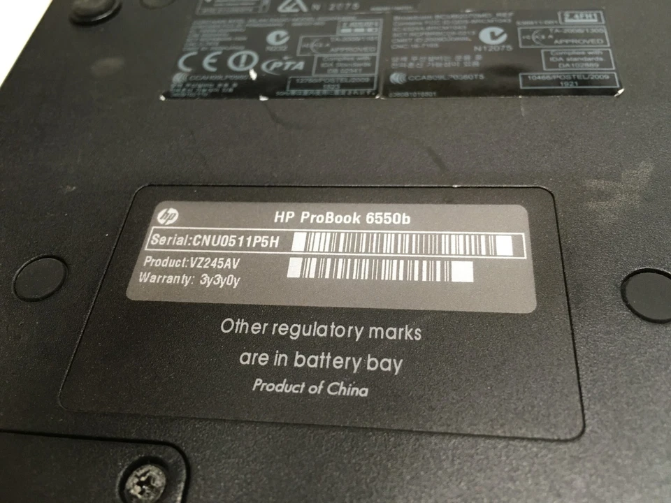 HP ProBook 6550b 14" (AS IS) Intel Core i3 - JZ - Image 4 of 4