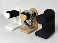 Single Watch Display Stand, Felt Watch Stand, Watch Holder Black Felt