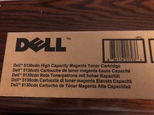 Dell  5130CDN High Capacity Toner Cartridge DELL OEM Factory Sealed Magenta