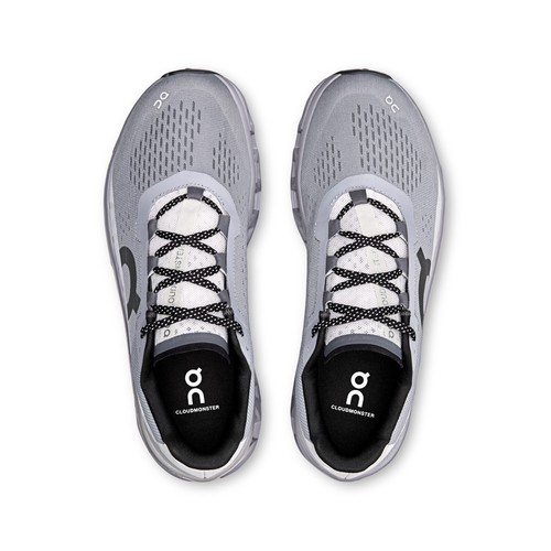 On Cloudmonster Alloy Silver 61.97657 Speedboard Herren Laufschuhe - Bild 8 von 12