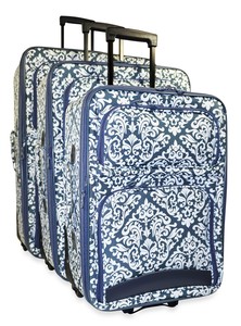 3 piece soft luggage set
