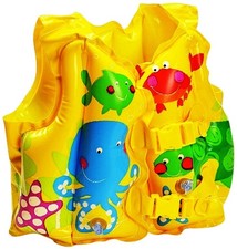 Intex Fun Fish Child Swim Vest Inflatable Kids Life Jacket NEW