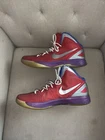 NIKE ZOOM HYPERDUNK 2011 Taille 12 SUPREME BLAKE GRIFFIN ROUGE BLEU 469776 601