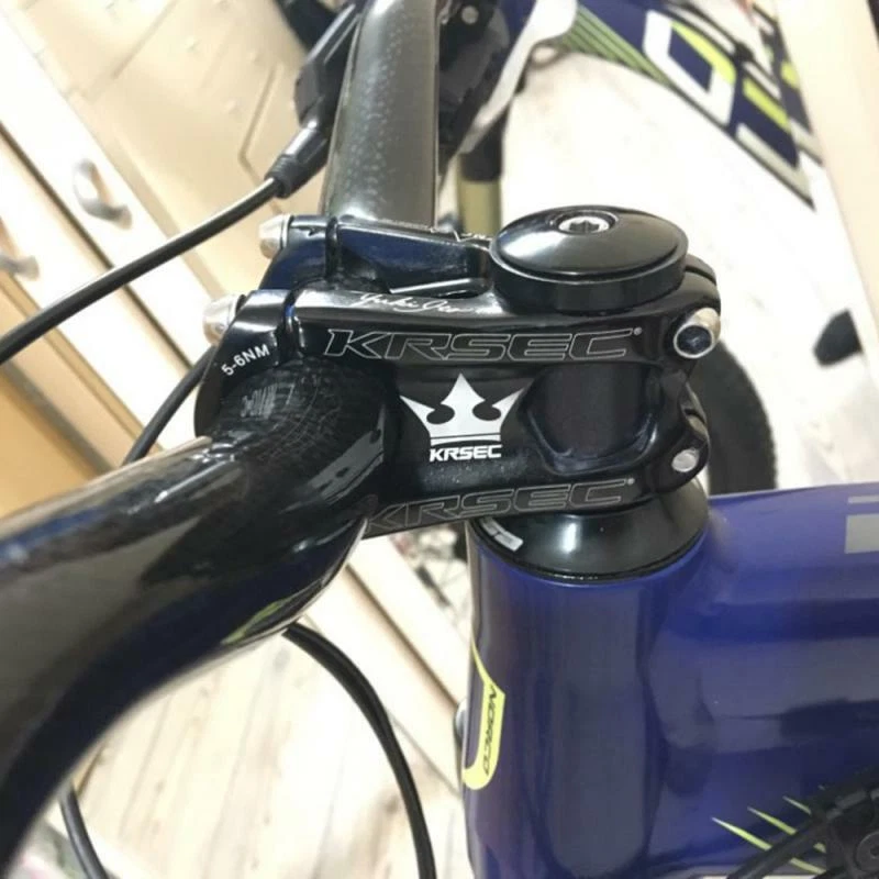 KRSEC Aluminum Alloy Bicycle Stems 50mm 0° Mountain Bike Short Stem 28.6*31.8mm - Image 4 of 4