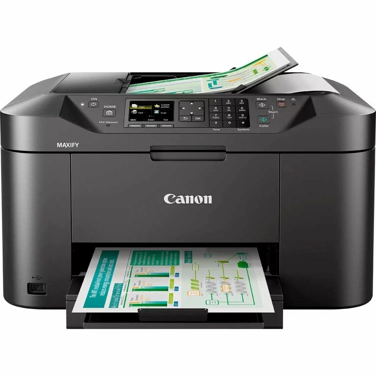 Canon Printer MAXIFY MB2150 Multifunction Colour Inkjet Printer - Black - Image 3 of 4