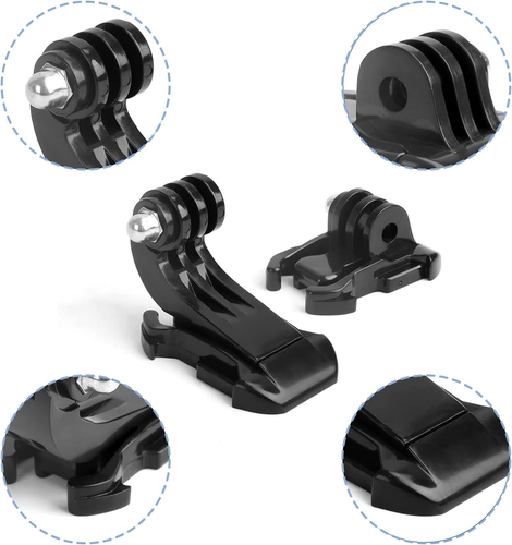 Attacchi Gopro, Supporto Attacchi Adesivo Curvo E Piatto, 3 M Supporti Gopro Cas - Foto 4 di 12