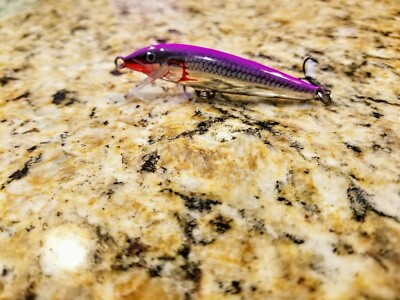 Rapala Original Floating F-7 Custom Painted Crankbait New 