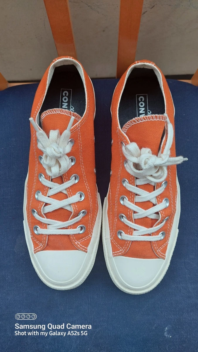 Converse Chuck Taylor Unisex Trainers Uk 6 Women 5 Orange eBay