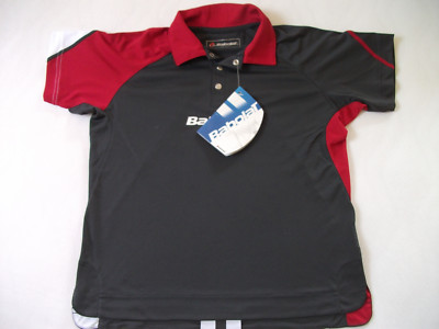  Babolat Tricot Junior - atmungsaktives  Tennispoloshirt blau Gr. 128 neu 
