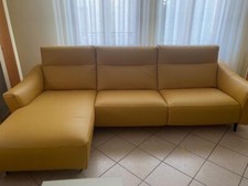 divano 3 posti relax In Pelle Nuovo Mai Usato 3200x170