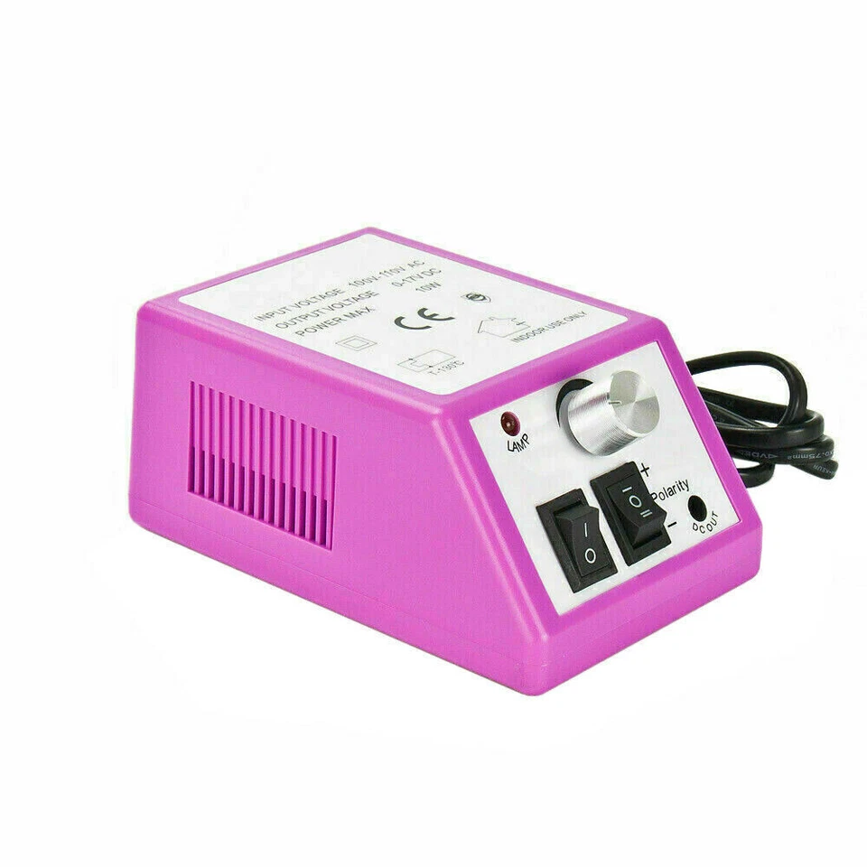 Kit de máquina portátil de manicura pedicura lima de arte acrílico lima taladro de uñas eléctrico Foto 2 de 4