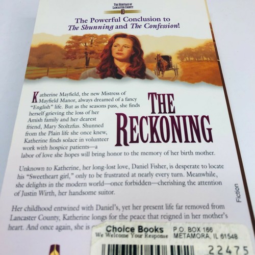 BEVERLY LEWIS The Heritage of Lancaster County Books 1-3 Paperback Amish USED - Picture 7 of 7