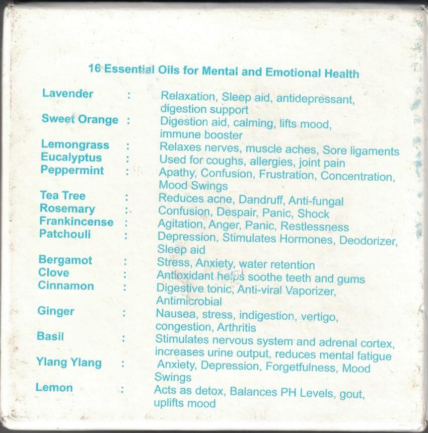Blu Spirits 16 Essential Oils 100% Pure Therapeutic Grade (Free Shipping)