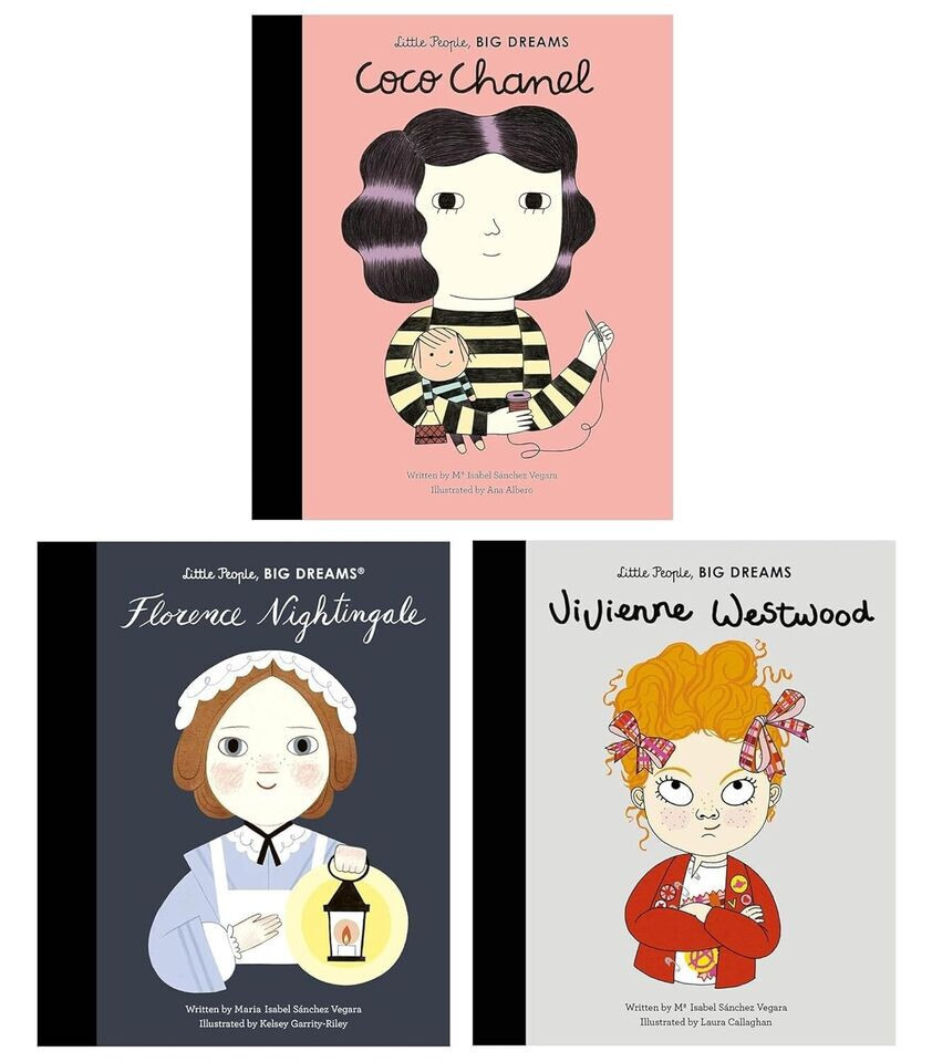 Little People, BIG DREAMS Series 3 Picture Books Set Maria Isabel Sanchez Vegara