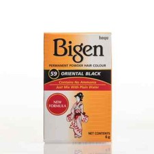 Bigen Permanent Powder Hair Dye Colour No Amonia Mix With Water ALL COLOURS