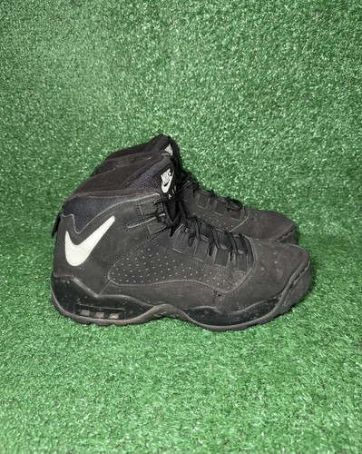 Nike Air Darwin Men Size 10.5 Dennis Rodman Black Basketball Shoes AJ9710-002
