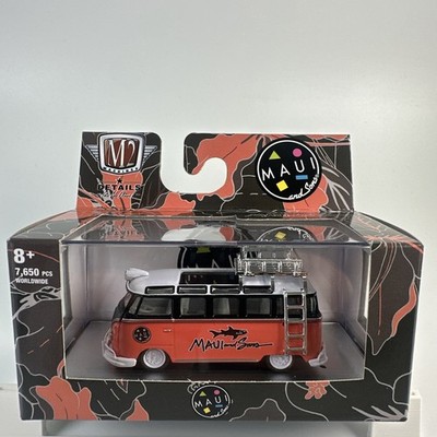 M2 Machines Maui & Sons 1959 VW Microbus Deluxe USA Model pink NIB R57 21-15 M3