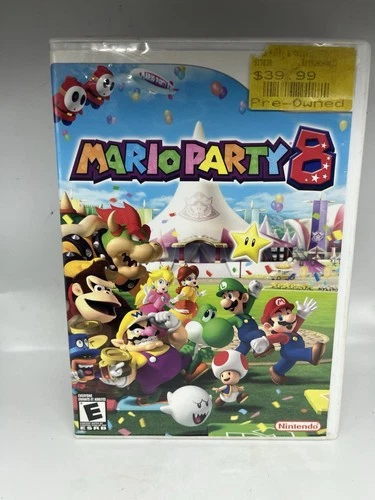 Mario Party 8 Nintendo Wii Complete CIB with Original Case & Manual