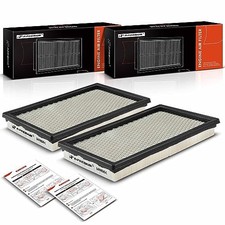 2-PC Engine Air Filter Compatible with Mini Cooper 2002-2008/2011/2013-2014,