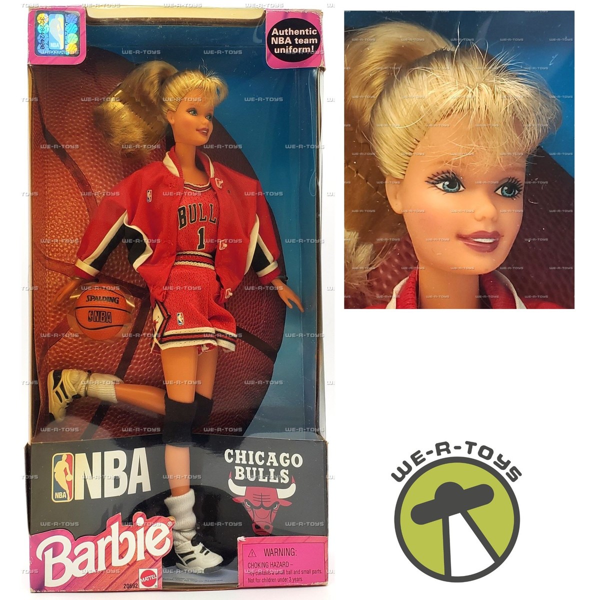 Barbie NBA Chicago Bulls Doll 1998 Mattel No. 20692 | eBay