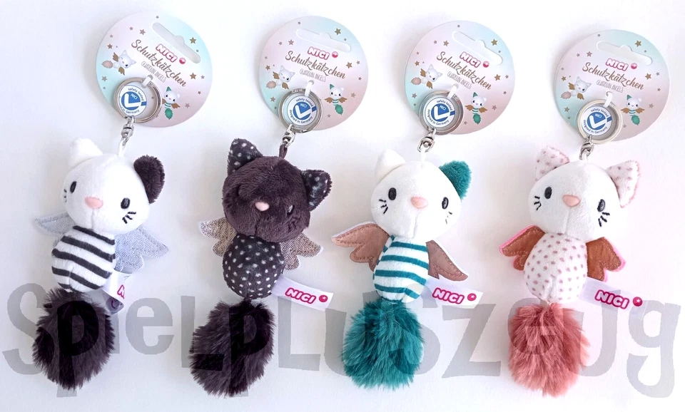 Nici Green Schutzkätzchen Guardian Angels Schlüsselanhänger ca. 14cm AUSWAHL