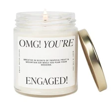 OMG! You’re Engaged! Sweet Water Decor Soy Candle, 9 oz.