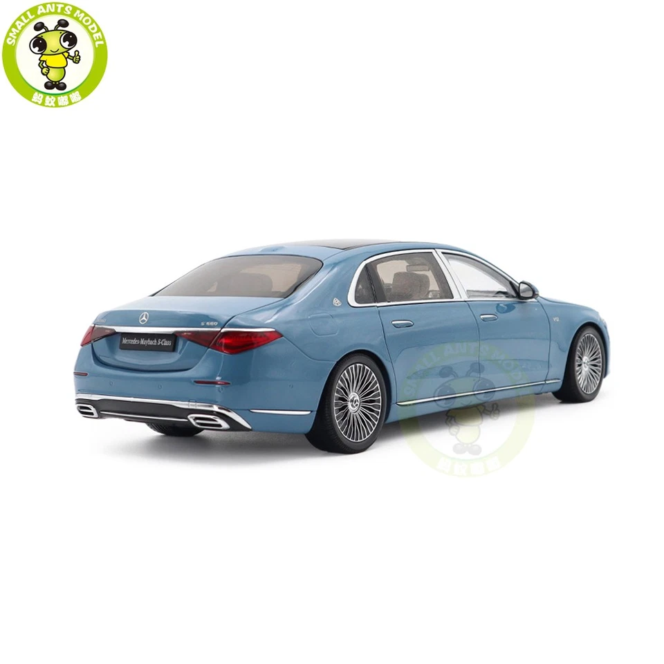 1/18 Benz Maybach S Class S680 2021 Almost Real 820135 blau Diecast Modellauto - Bild 4 von 4