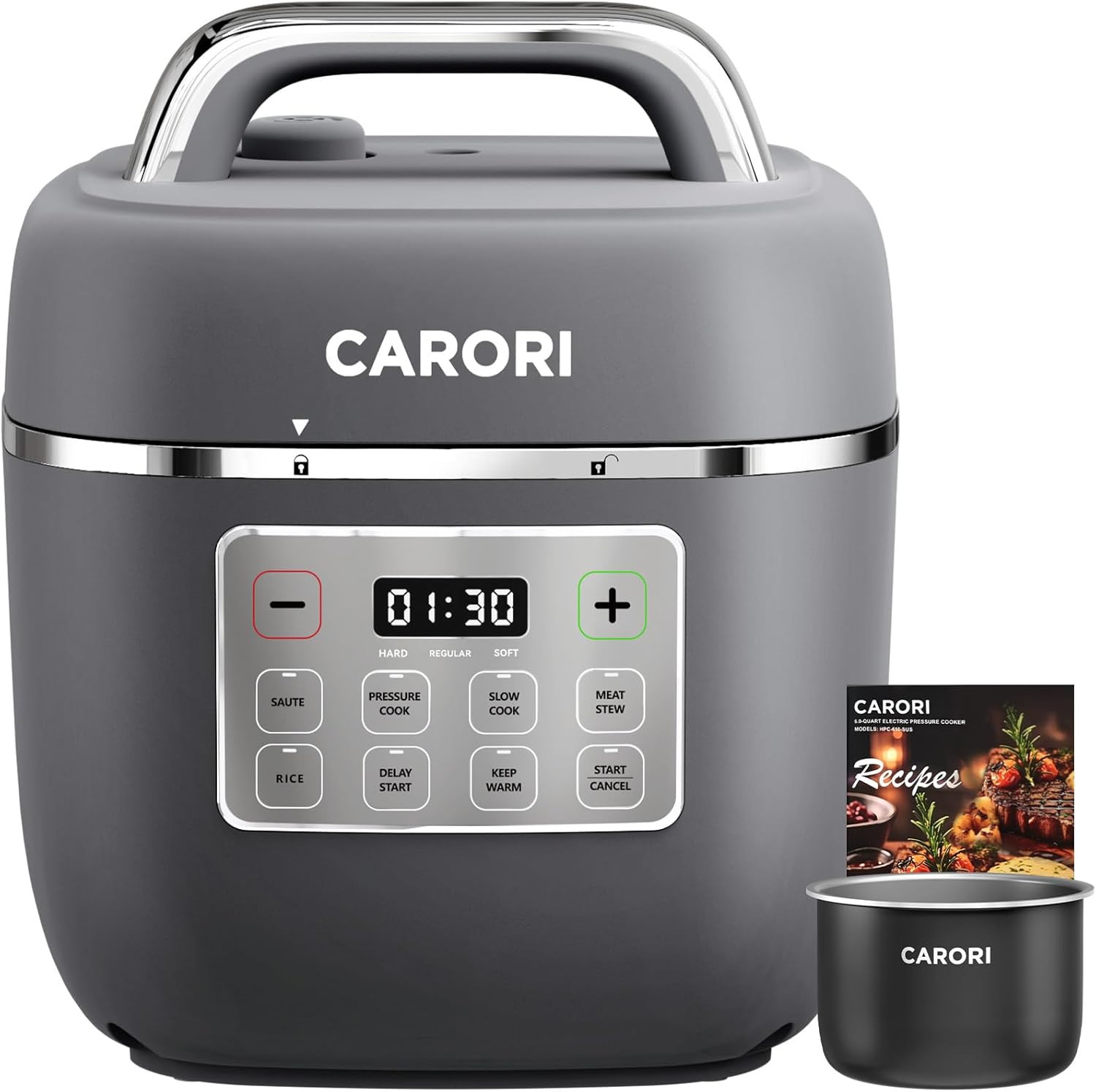 3qt, 8-function Compact Multi-cooker With Ceramic Nonst