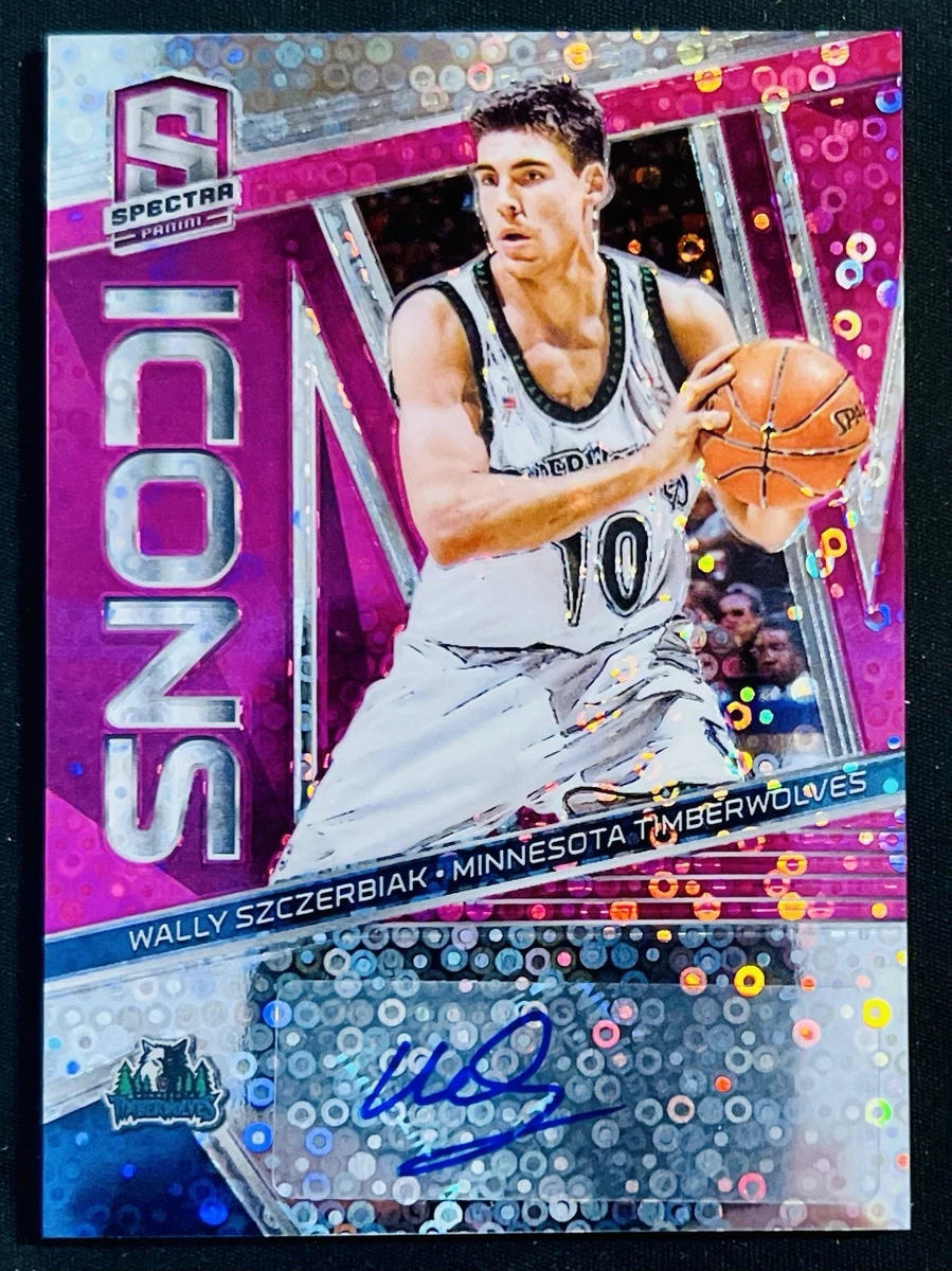 Starter製 オーセンティック サイン入り ザービアック ウルブス Wally Szczerbiak Sports Trading Card Singles Autographed