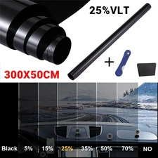 10ft Uncut Roll Window Tint Film 25% VLT 20" x 10'ft Feet Car Home Office Glass