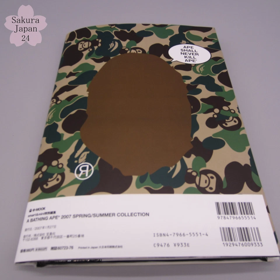 BAPE A Bathing Ape Mini Fleece Blanket Camo APE HEAD MILO 2007 SS Mag Unused - Image 2 of 4