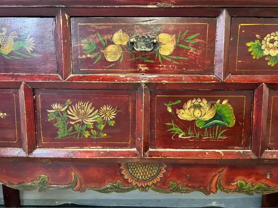 Antique Chinese Altar Table/ Console - Image 2 of 4