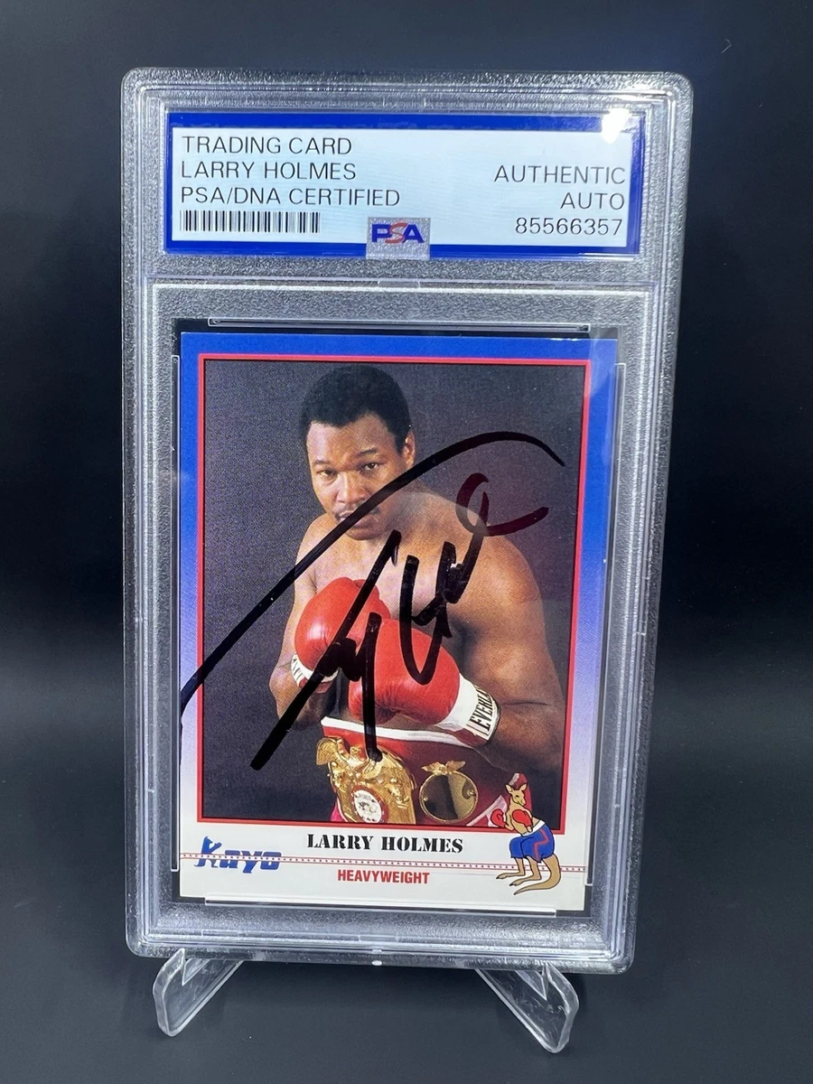 Professional Sports Authenticator (PSA) Larry Holmes Original