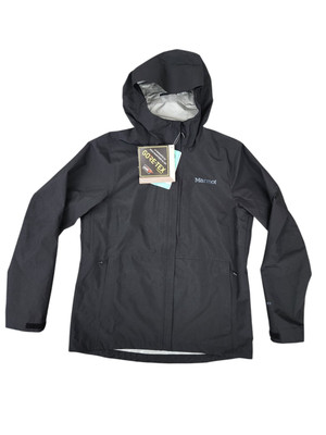Marmot Minimalist Gore-tex Black Rain Jacket Women's Size Medium New M12683