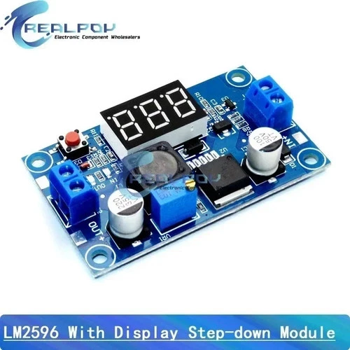 LM2596 DC-DC Buck Converter Adjustable Step Down Voltage Regulator Power Module - product listing photo