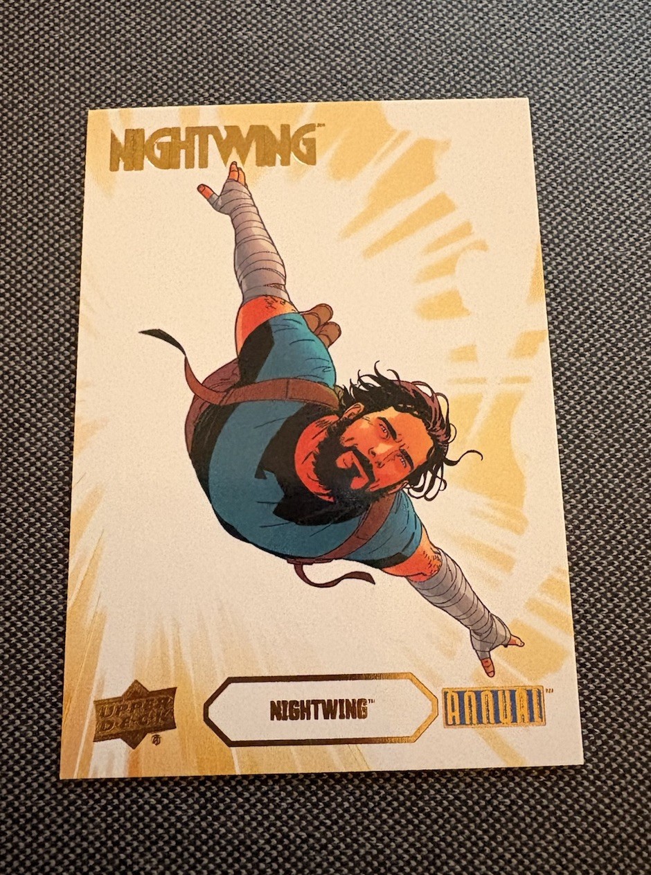 2024-25 Upper Deck DC Annual Nightwing #NW-14 NIGHTWING