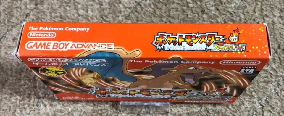 Pokemon FireRed Version Game Boy Advance GBA Cartridge Complete Boxed Japan - Image 3 of 4