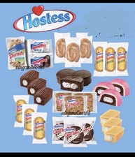 HOSTESS Variety 30 Pack, Honey Bun, Donut, Danish, Twinkies, Ding Dong, Cupcakes
