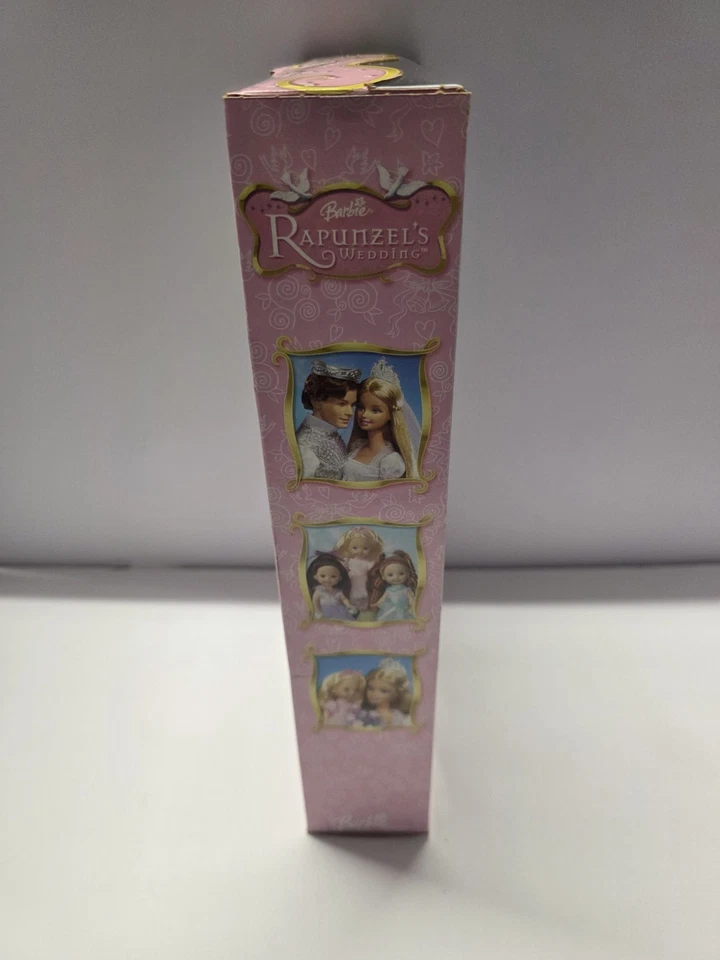 NUEVA Muñeca de Boda Barbie Rapunzel Nueva en Caja Mattel 2005 #J1014 Foto 2 de 4