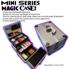 MINI MAGICIANS CARRYING CASE Magic Trick Prop Suitcase- shipped from USA