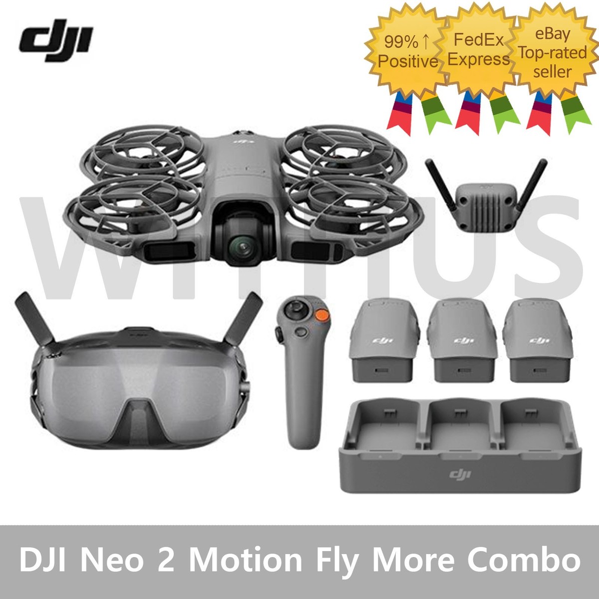 DJI Neo 2 Motion Fly More Combo (3 Battery) Camera Drone / No