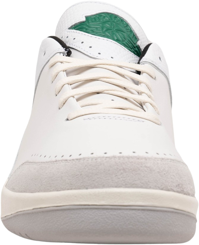 Nike Air Jordan 2 Low Nina Chanel Abney White Malachite Womans