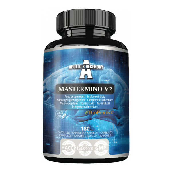 Apollo's Hegemony Mastermind V2 180 Kaps – Fokus, GedäChtnis, Energie-image
